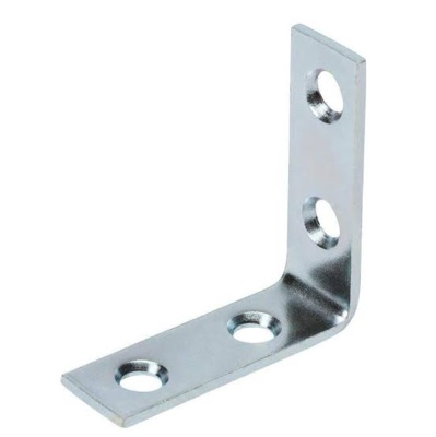 Stainless Steel Clamps - L Shape Silver Finish | Rust Resistant Long Life Span Reliable Nature for Industrial Surface Fitting Use