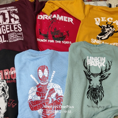 Mens Round Neck Sweatshirts