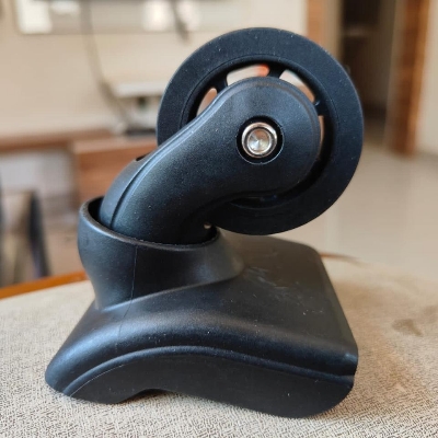 Spinner Single Wheel Casters Black
