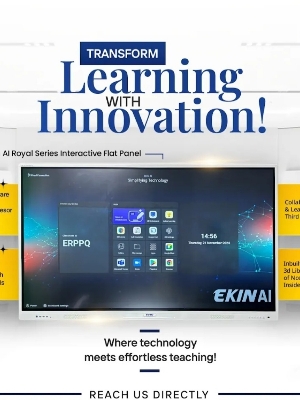 Ekin 75 Inch Interactive Flat Panel