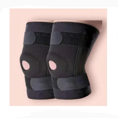 Knee Support - Foldable Portable Recyclable Black | Durable New Long Lasting