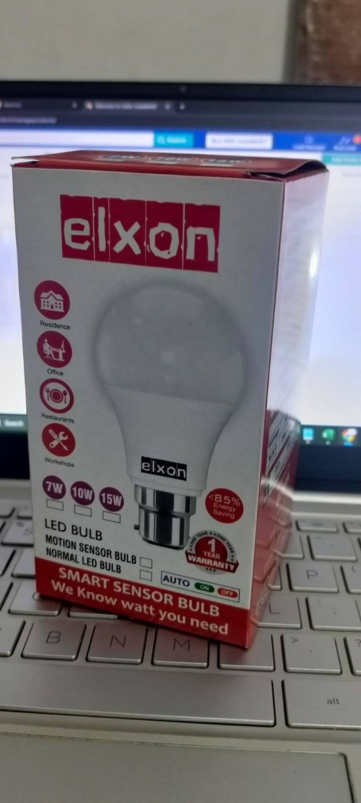 Motion Sensor LED Bulb