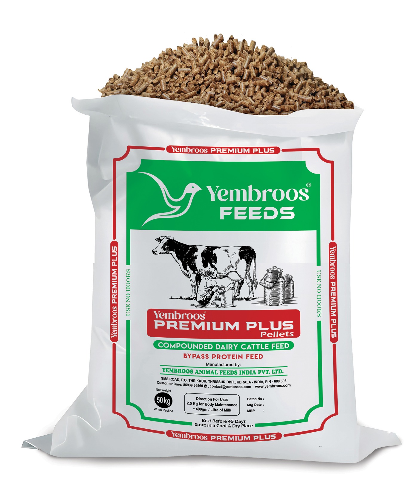 Cattle Feed Pellet By Yembroos Animal Feeds India Private Limited