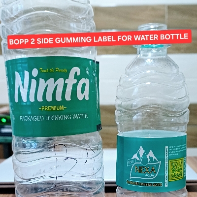 Bopp 2 Side Gumming Label