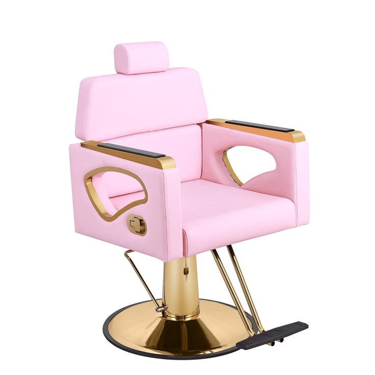 Pink Beauty Salon Chair