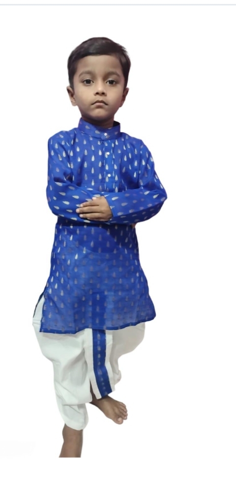 Kids Dhoti Kurta Set