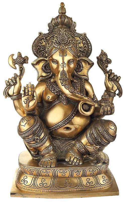 Brass Ganesha Statues