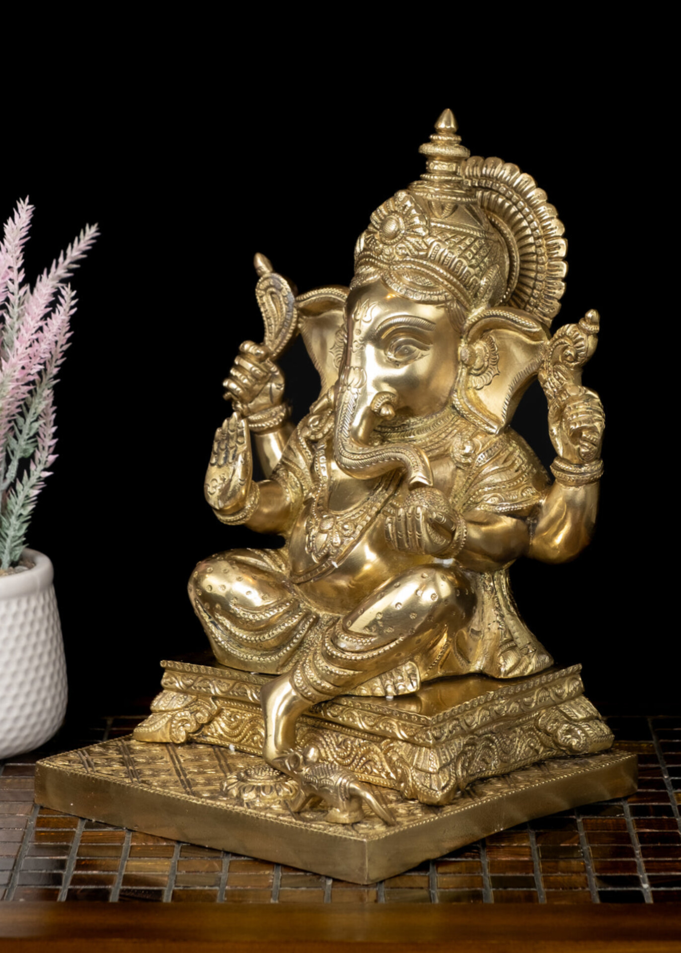 Brass God Ganesha Idols