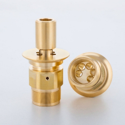 Round Brass Fire Extinguisher