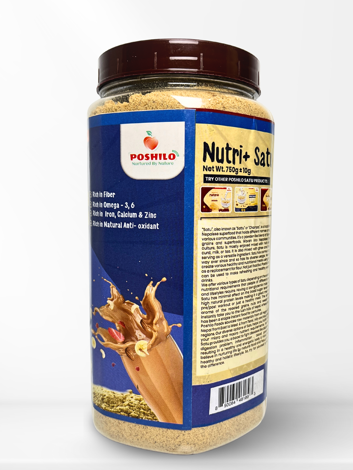 Poshilo Nutri+ Sattu 100% Natural Himalayan Superfood
