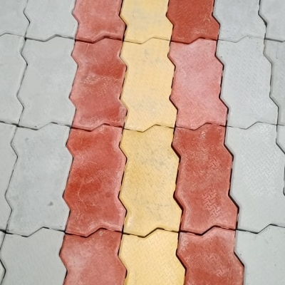 Zig Zag Paver Block