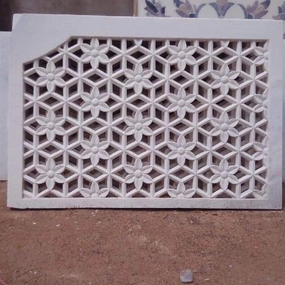 White Marble Jali