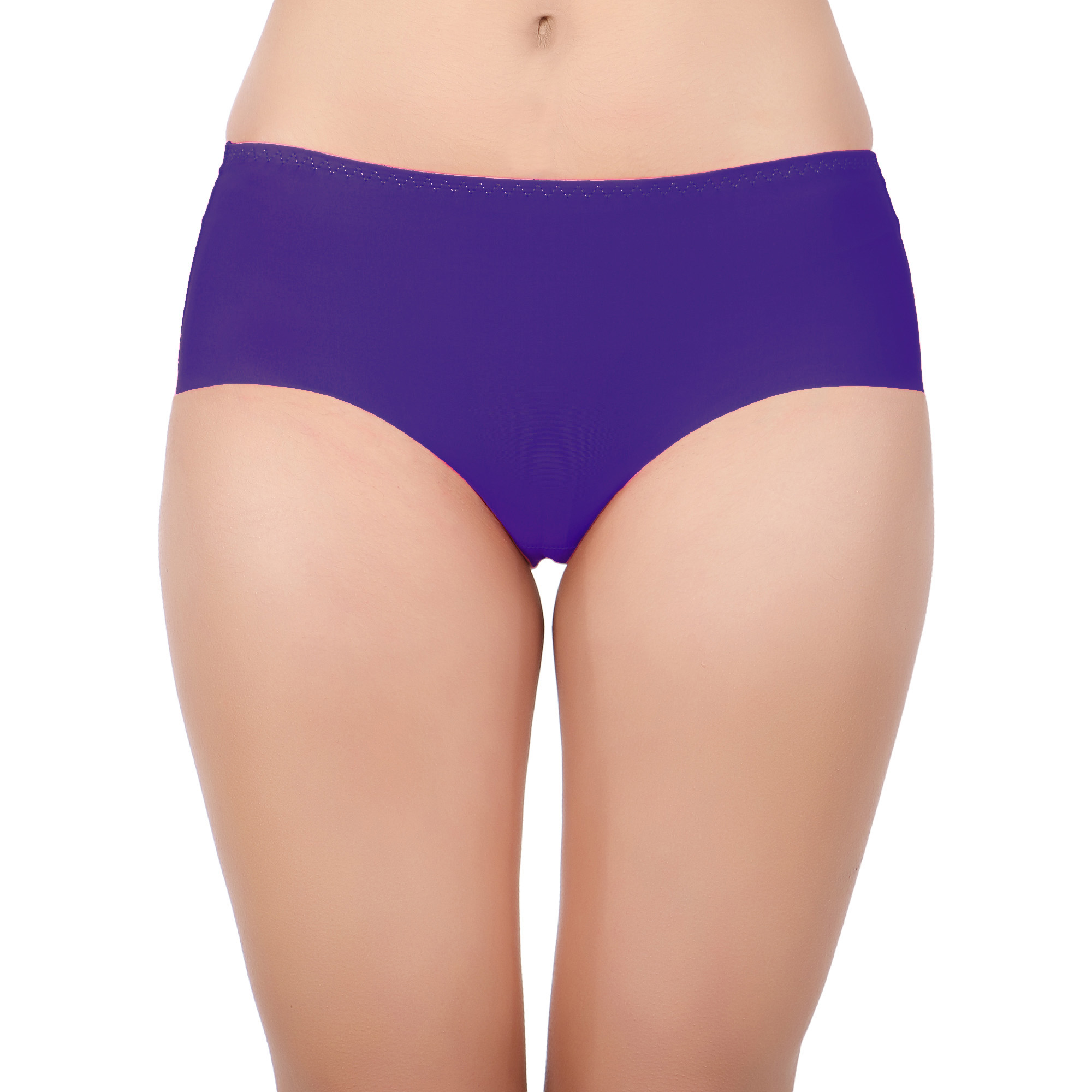 Pearlfly Women Seamless Bikni Panty - Color: Purple