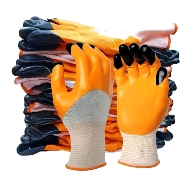 Multipurpose Reusable Washable Nitrile Workwear Gloves