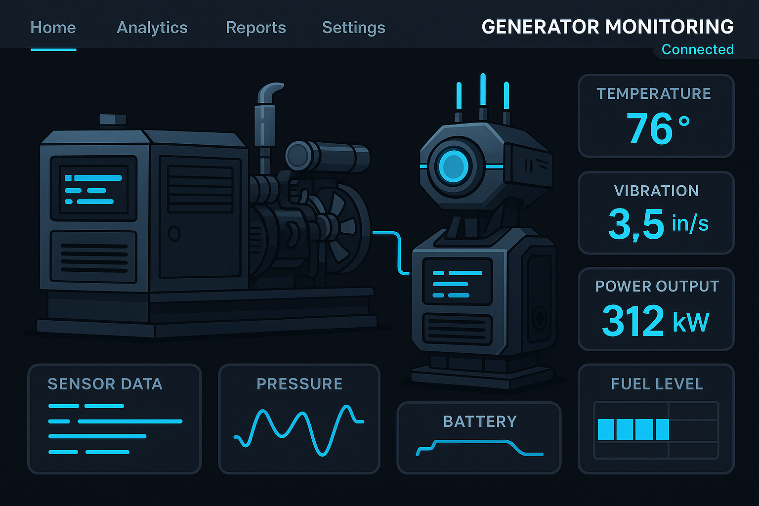 Diesel Generator Monitoring IoT