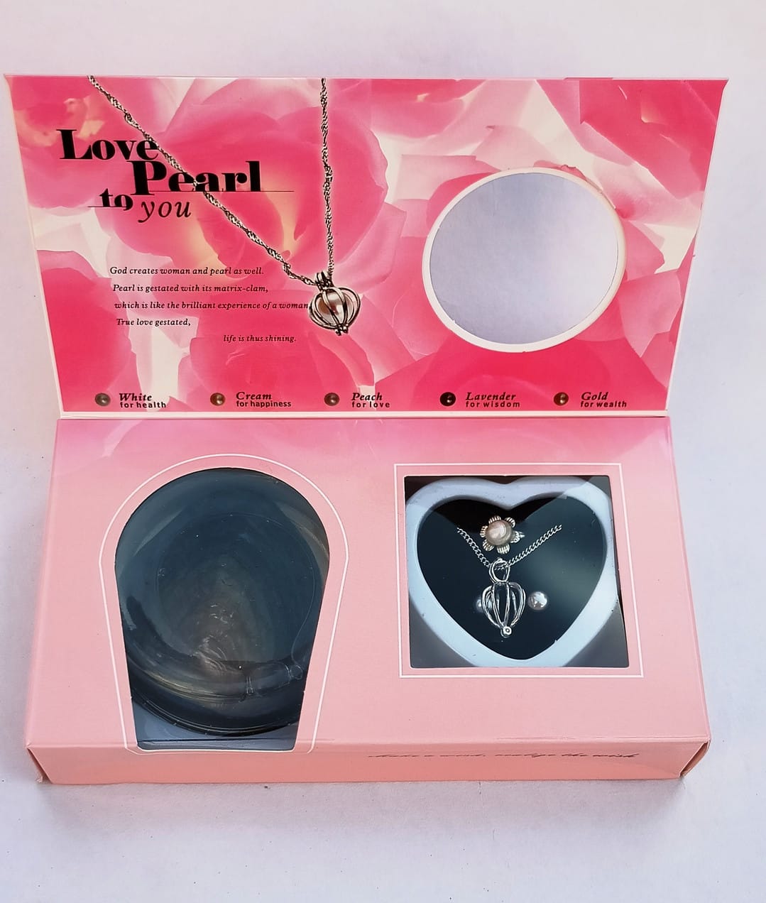 Love Pearl Necklace Gift Set