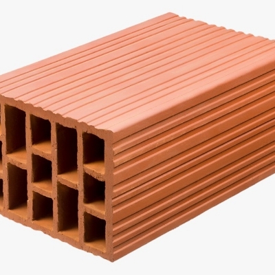 Thermal Insulation Hollow Block - Color: Red