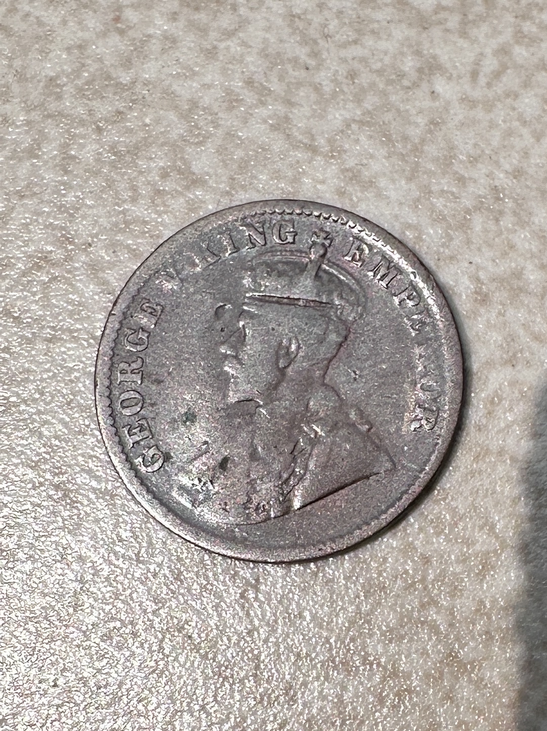 George V King Emperor( One Quarter Anna) 1919