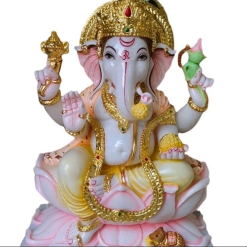 Ganesh Ji Marble Statue