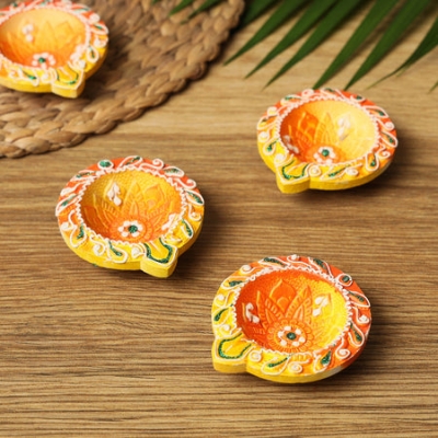 Decorative Diya Set