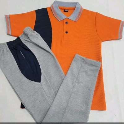 School Uniform T Shirt And Lower Set