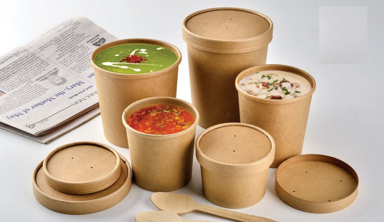 Disposable Paper Container