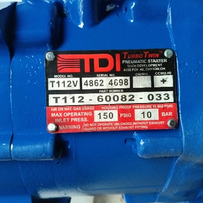 TDI Marine Air Starter