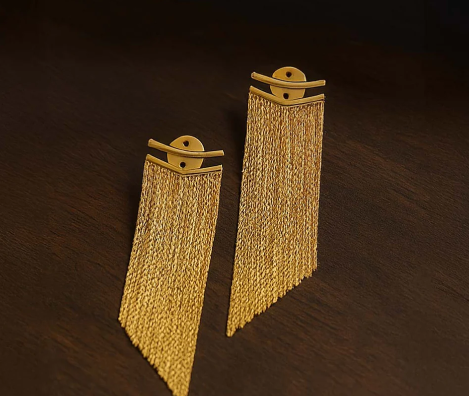 Dangler Gold Earrings