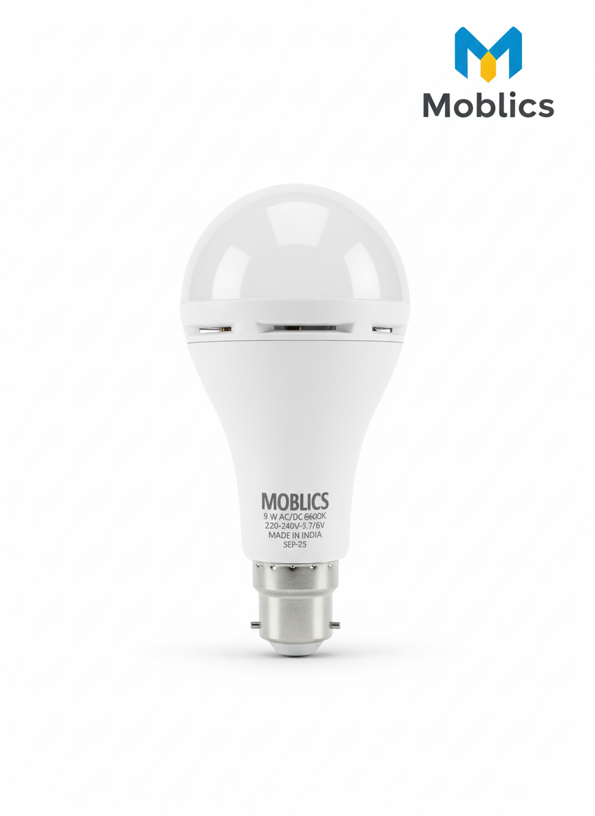 9 W Rechargeable Led Bulb