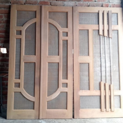 Wood Jali Door