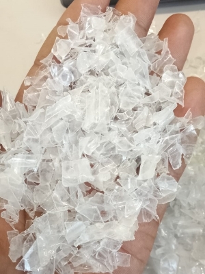 Hot Washed White Pet Flaks