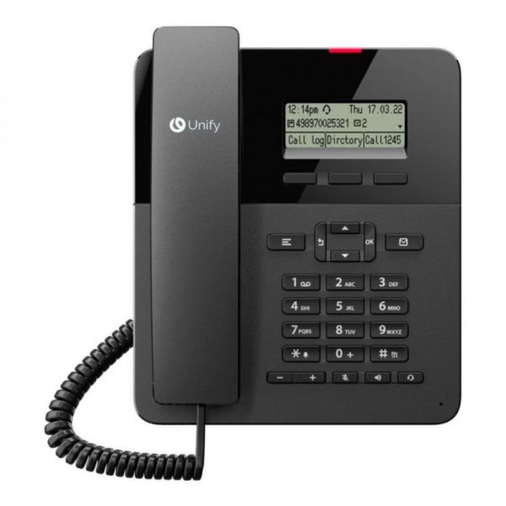 Unify Openscape Desk Phone Cp110 For Office - Color: Black