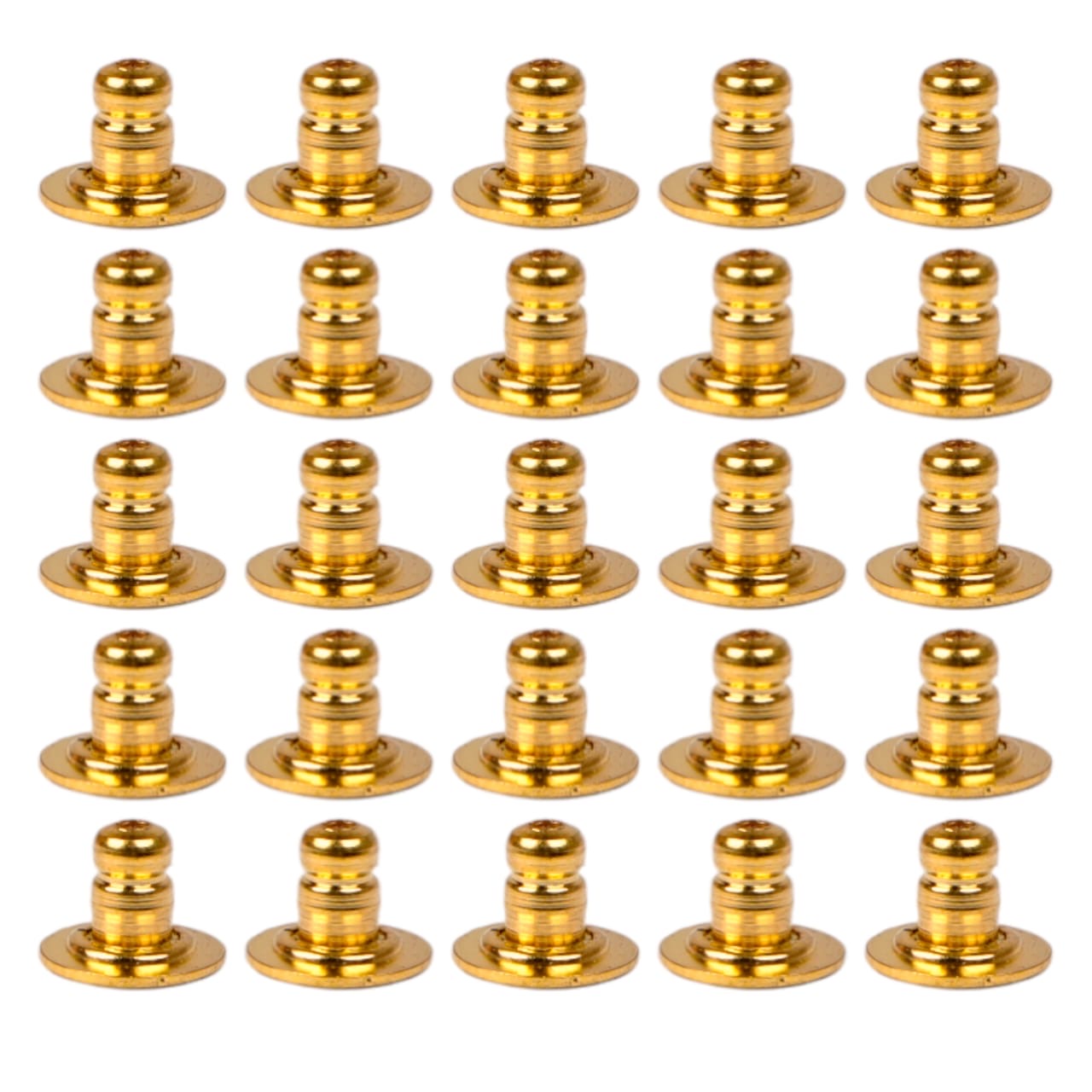 Brass Earrings Patch(Gold Coating) - Pack Size: 1000 Pices