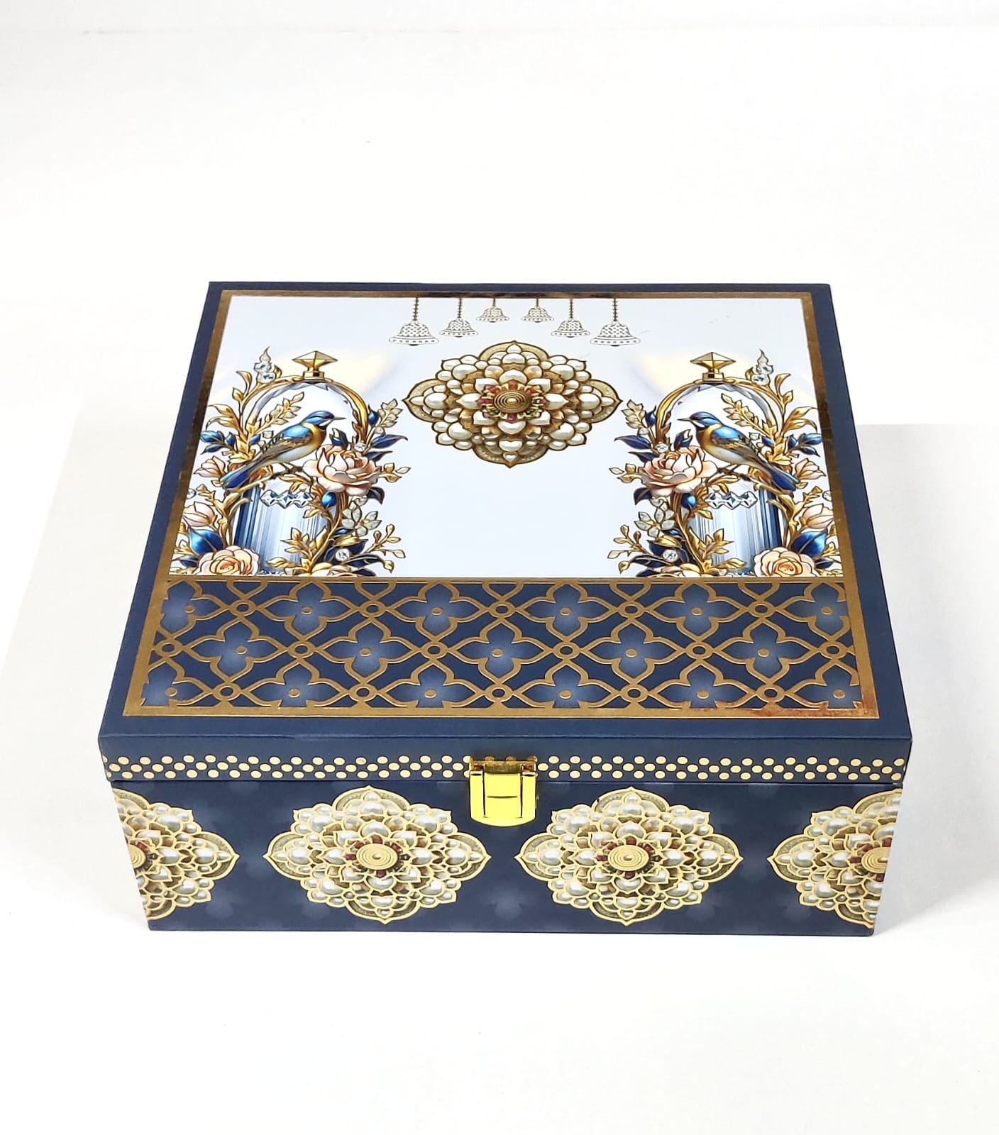 MDF 4 Jar Dryfruit Box