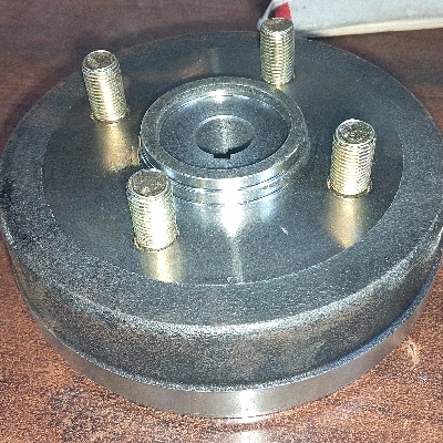 E Rickshaw Rear 160Mm Break Drum - Material: Iron