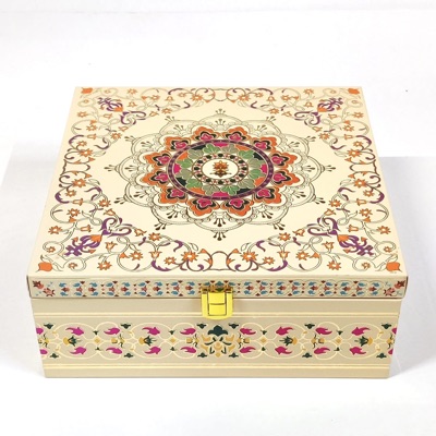 Wooden Dry Fruit Box - Material: Wood