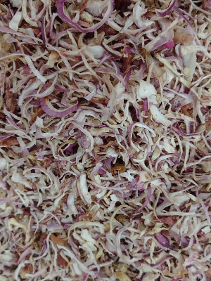 Dehydrated Onion - Dried, 12 Months Shelf Life | Strong Onion Flavour, Easy To Store And Use, Saves Cutting And Peeling Time