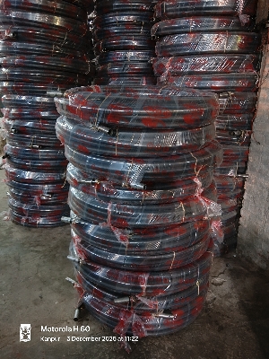 Hdpe Submersible Pipe - HDPE Material Black Color | Anti-Crack Feature Quality Tested Crack Resistance Timely Delivery