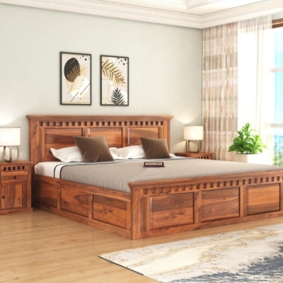Wooden Bed