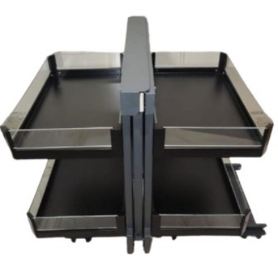 Magic Corner Glass Storage System