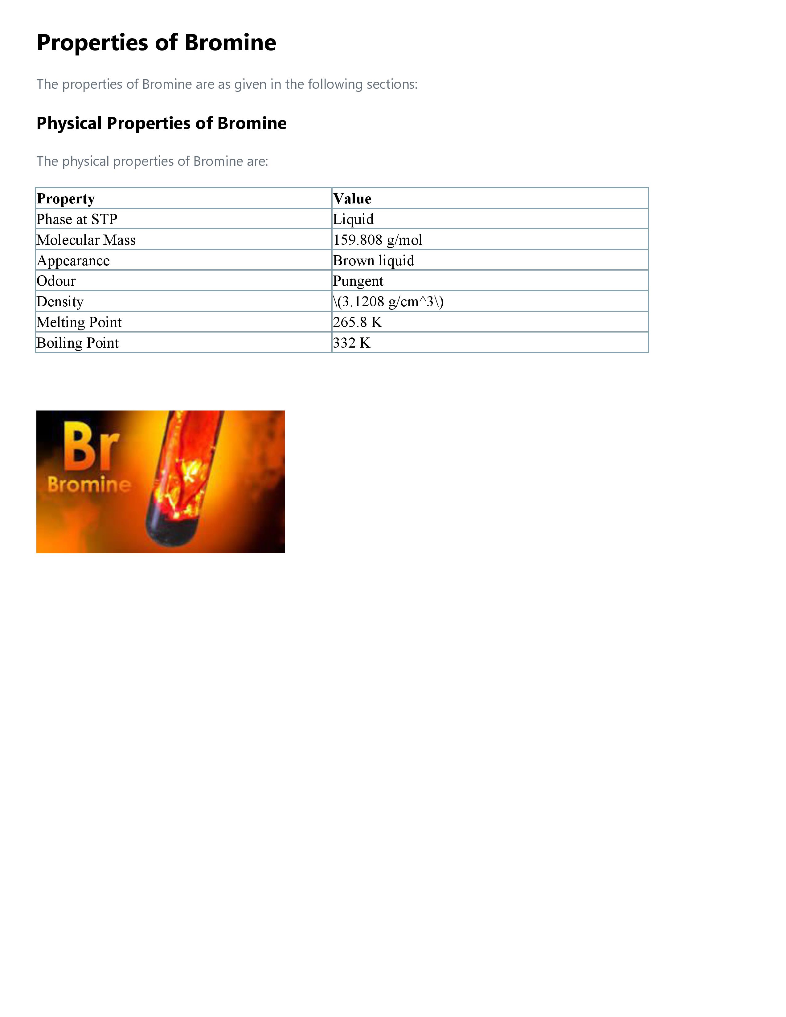Vergine Bromine