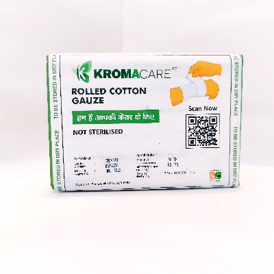 Cotton Bandage Roll 7Cm A  3 Mt - Color: White