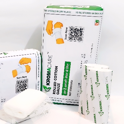 Pure Cotton Bandage - Color: White