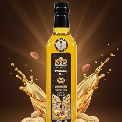 Cold Pressed Groundnut Oil