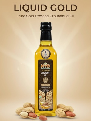 Cold Pressed Groundnut Oil