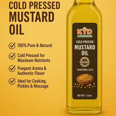 Cold Pressed Mustard Oil