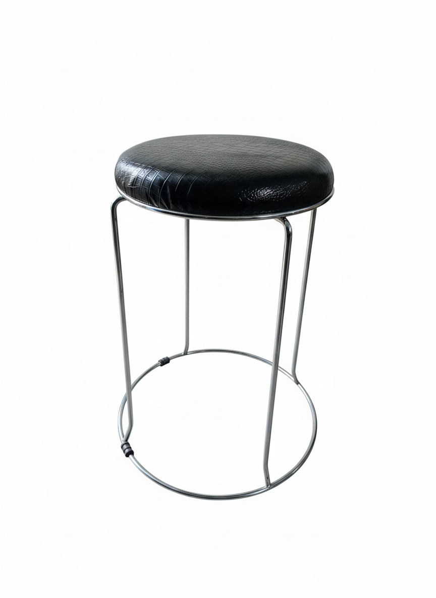 Round Cushion Stool