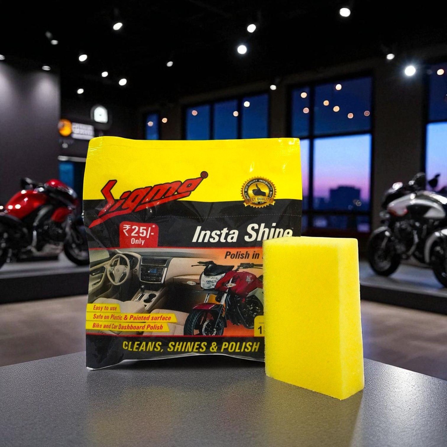 Sigma Instashine Sponge Polish