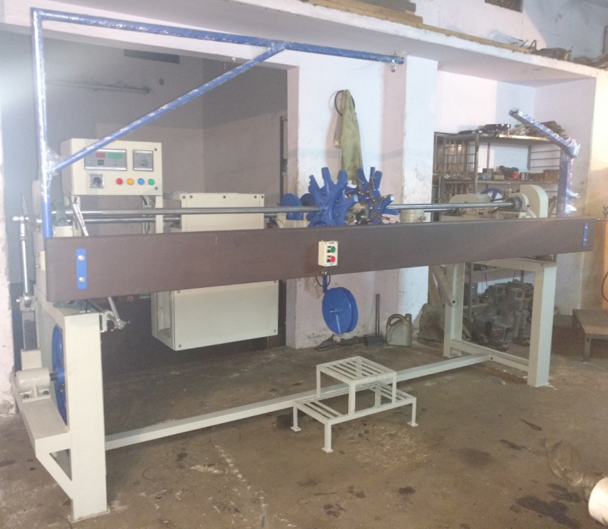 Garments Rope Tipping Machine - Stainless Steel Frame, Grey, 250v | Semi-automatic Control, Laser Technology, Adjustable Rope Length, Safety Guards