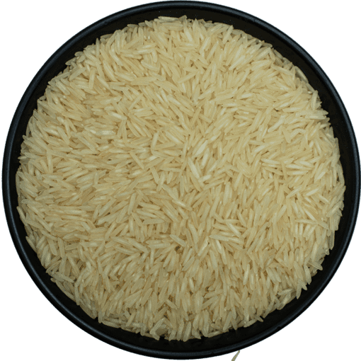 1121 Steam Basmati Rice Sortex Quality With Max 3% Broken, Avg Length Of 8.35mm